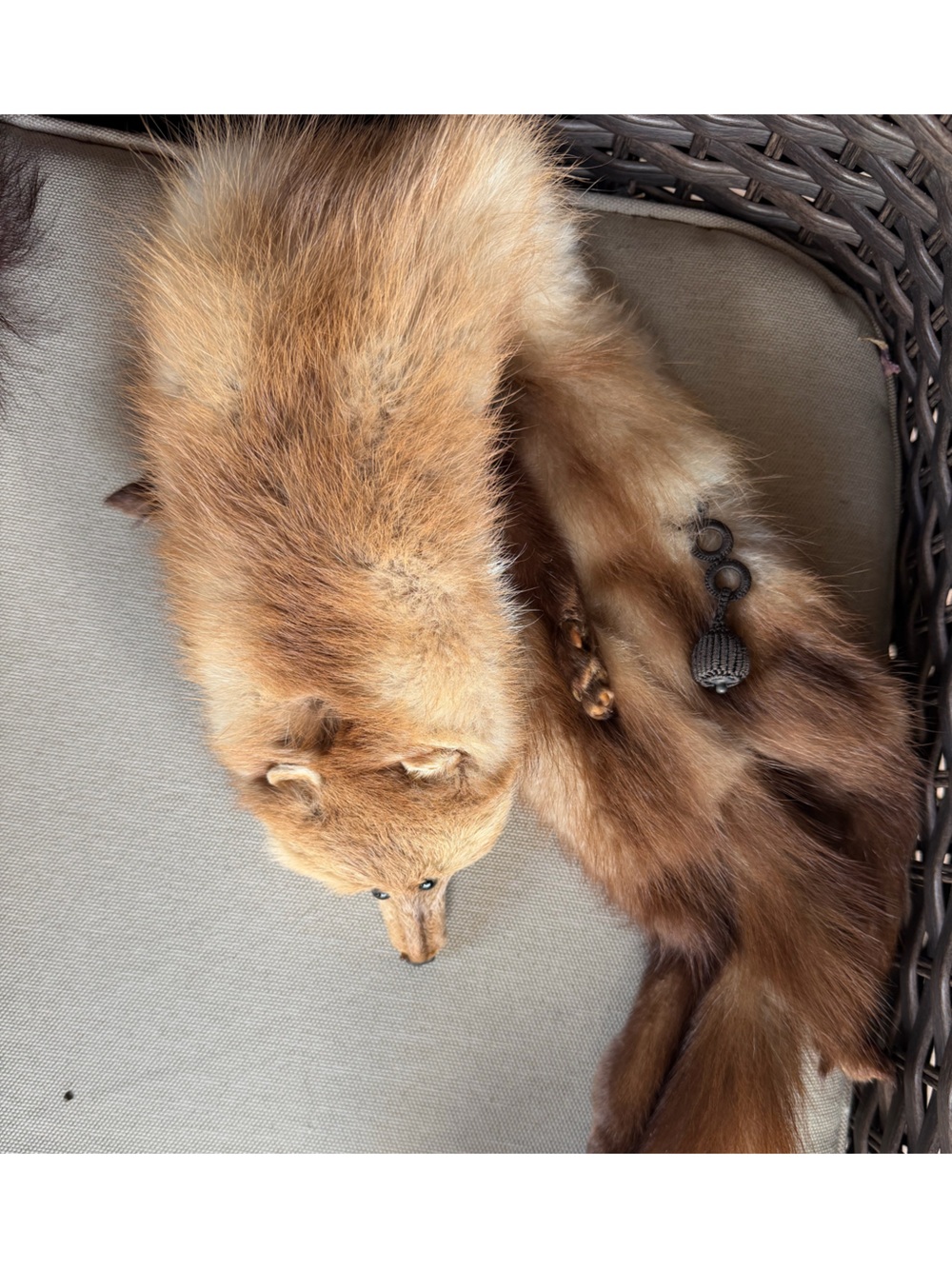 Vintage Full Body Mink Pelt Stole